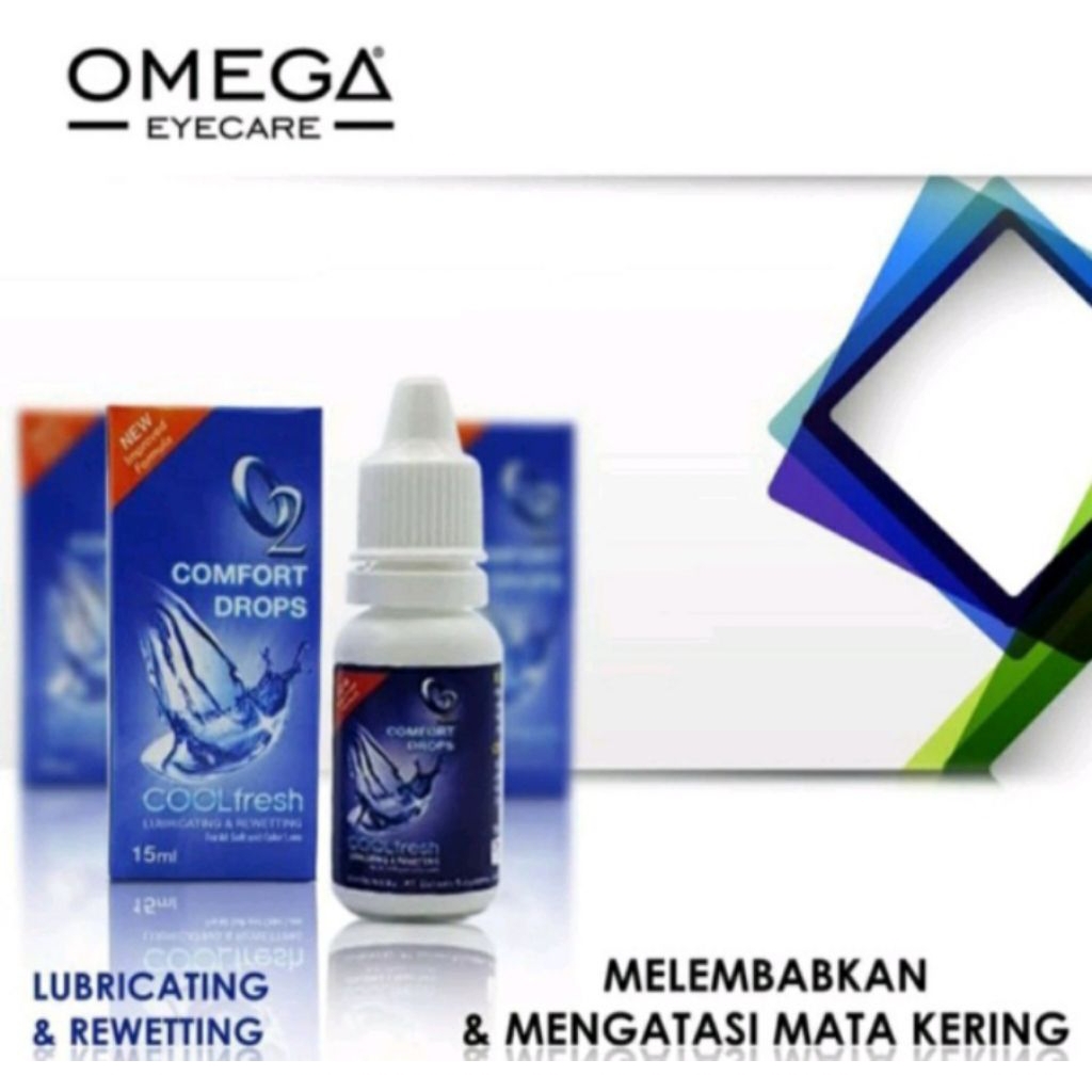 O2 Cool Fresh Melembabkan Mata, Segarkan Instan, Hilangkan Kotoran Lensa