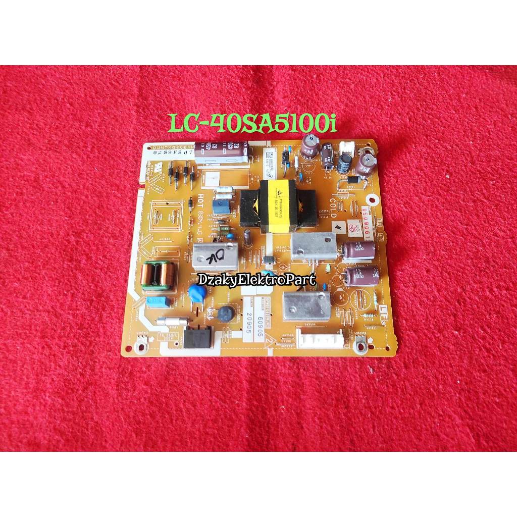 SHARP LC-40SA5100I PSU REGULATOR POWER SUPPLY LC 40SA5100I / 40SA5100 I / 40SA5200 / 40sa5100m/40SA5