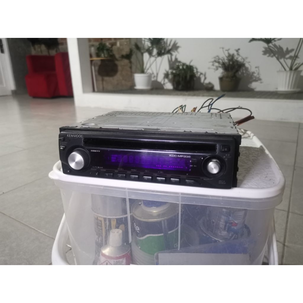 Head Unit Single Din KENWOOD KDC MP-336