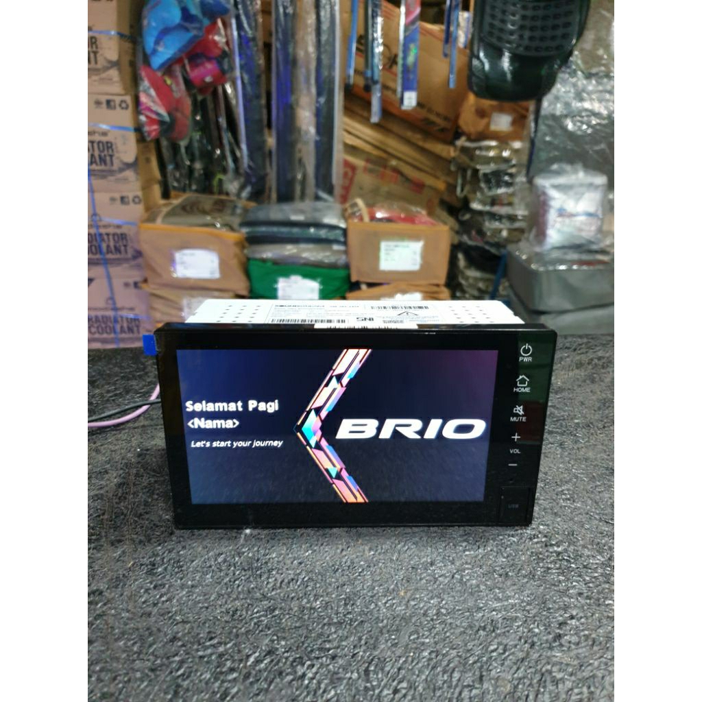 Head Unit BRIO E SATYA 2024 SOUNDSTREAM Bluetooth USB RADIO Original