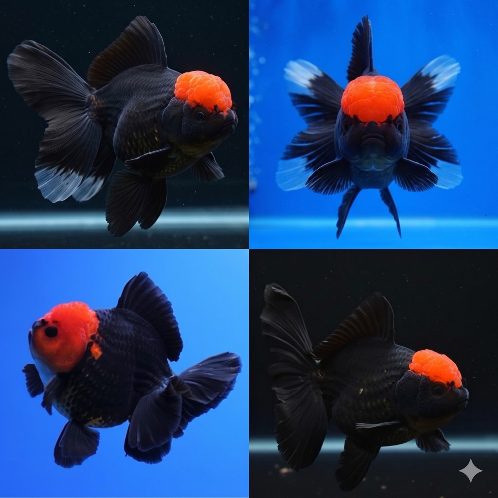 [Ikaniku Official] Hiasan Koki Oranda Tancho | Size 6-8cm