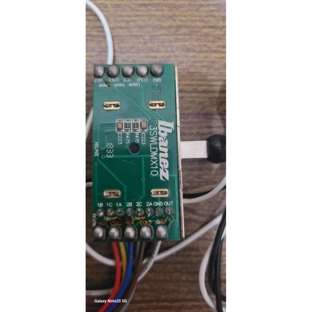wiring gitar ibanez az dmx 10