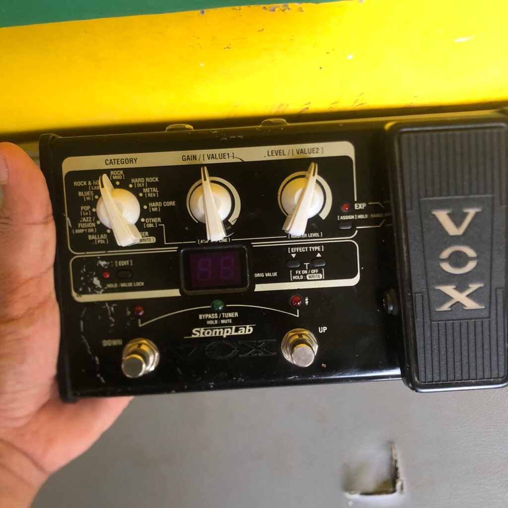 efek gitar vox stomplab 2g