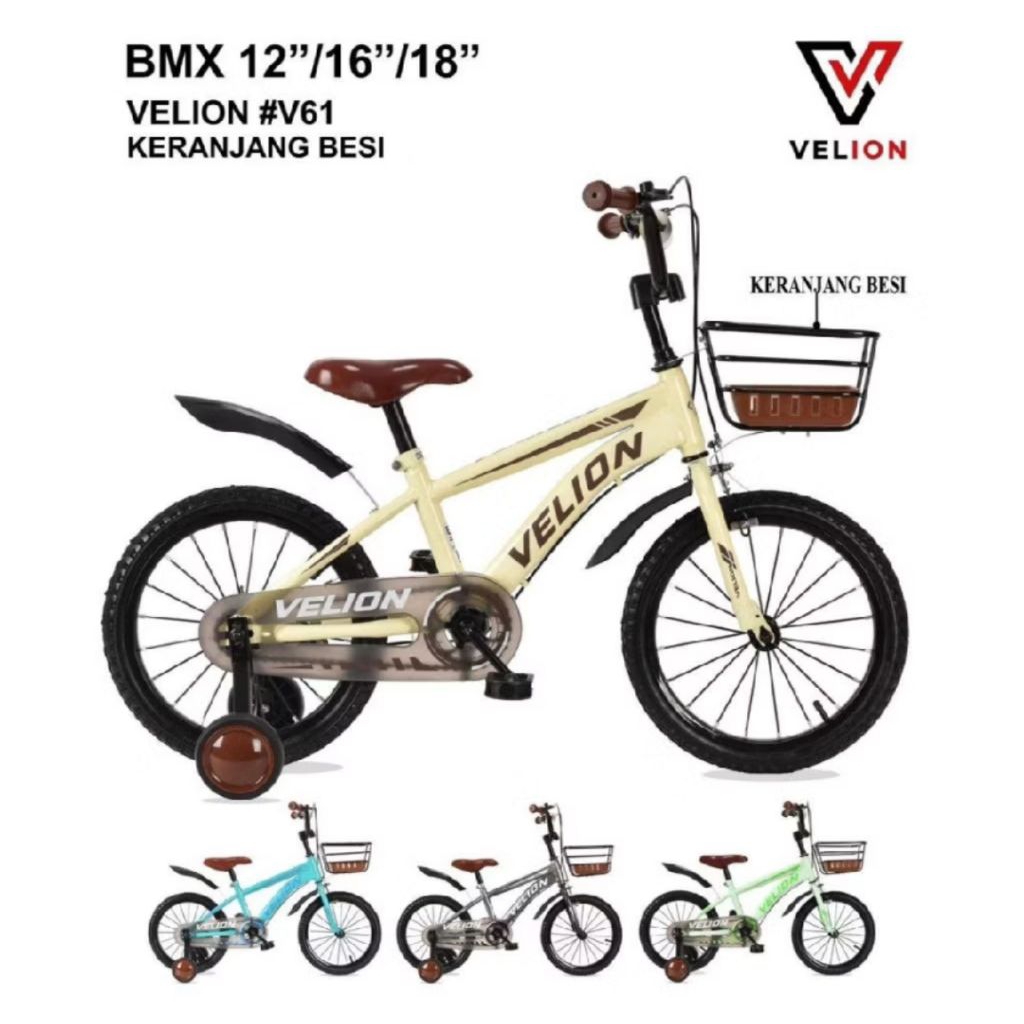 Sepeda anak Velion BMX 16inch roda empat