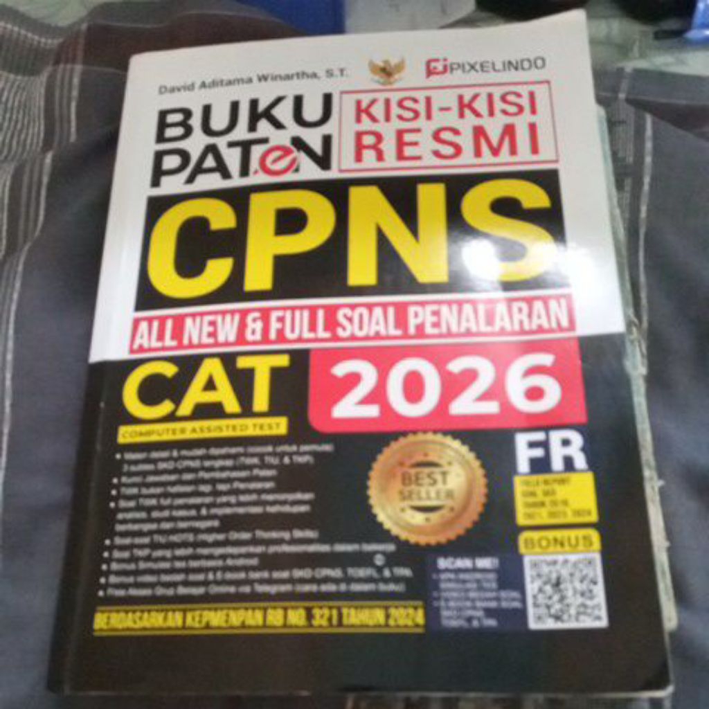 Buku Paten Kisi-kisi Resmi CPNS 2026