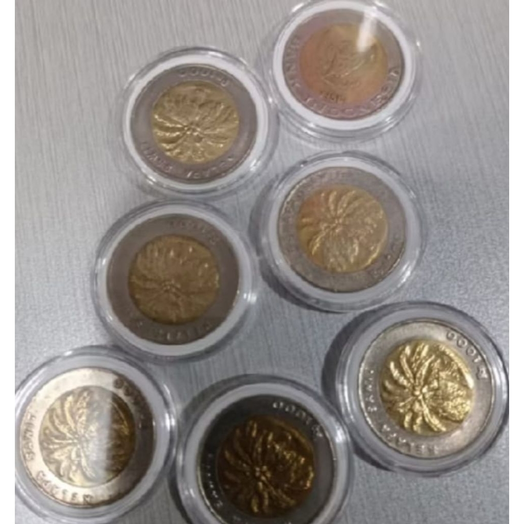 Uang Logam Kuno Kelapa Sawit 1000rupiah untuk Mahar dan Koleksi Numismatik