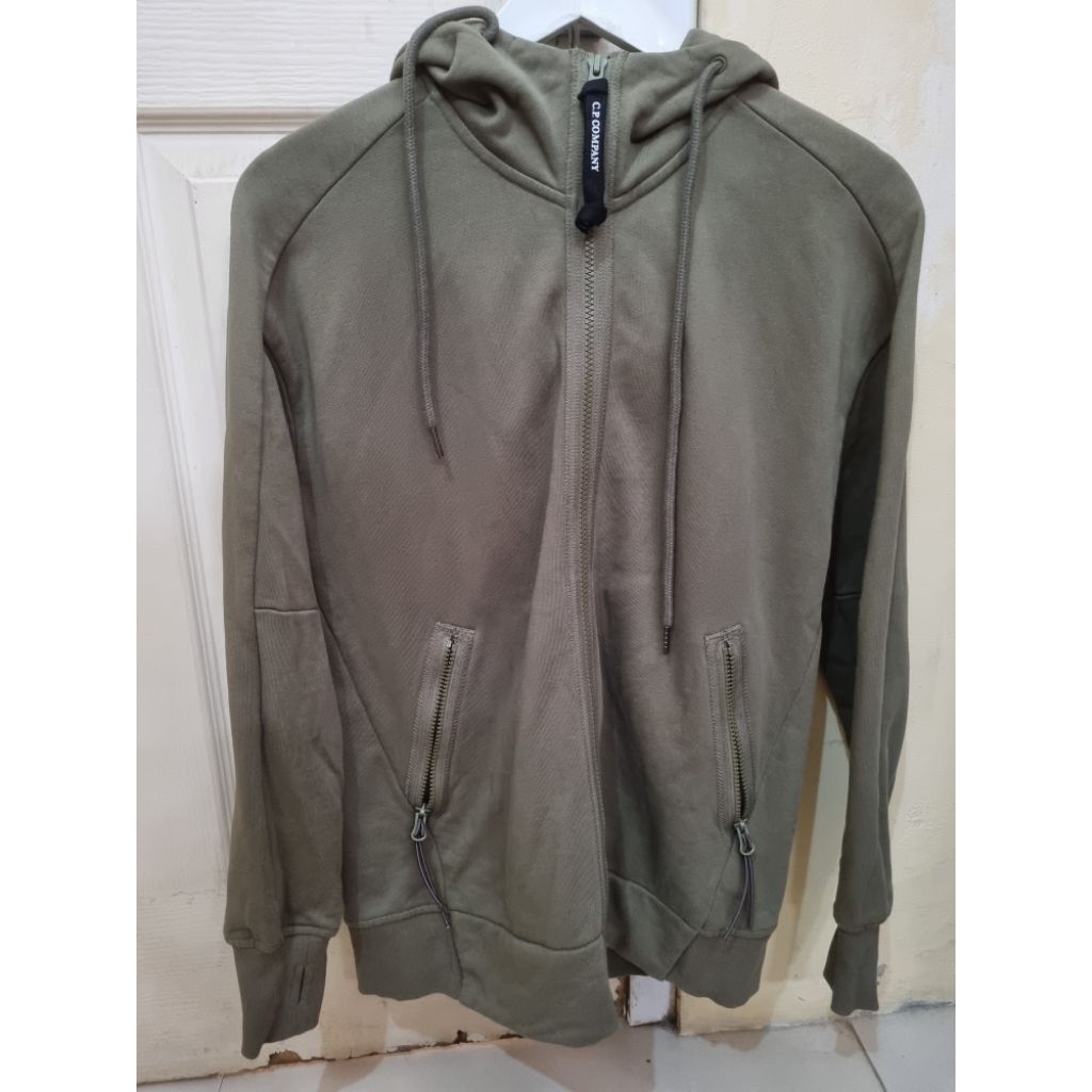 CP Company Diagonal Fleece Goggle Hoodie bkn stone island mastrum