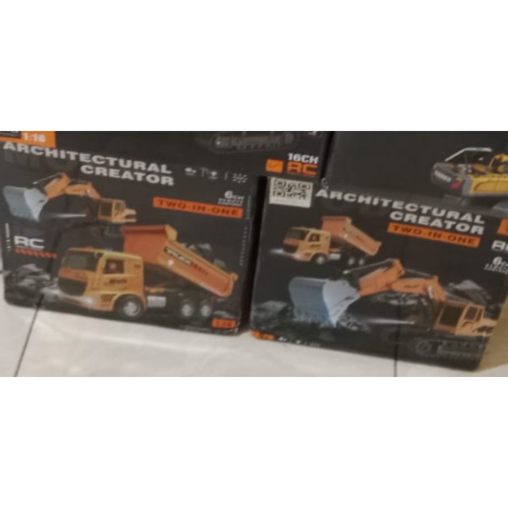 RC Two in One.. ( eskavator & truck)