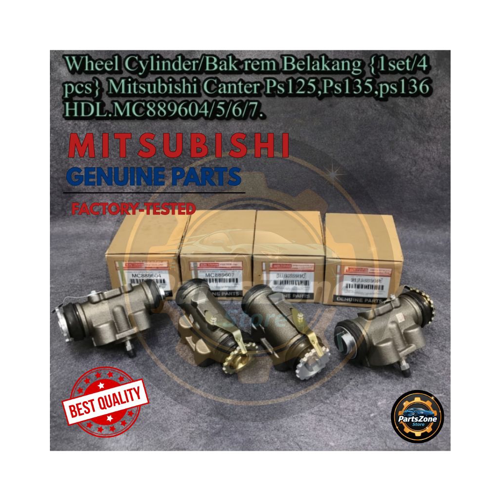Wheel Cylinder Rear Blok Rem Belakang Mitsubishi Canter Ps125 Ps135 Ps136 Hdl Mc889604 Mc889605 Mc88
