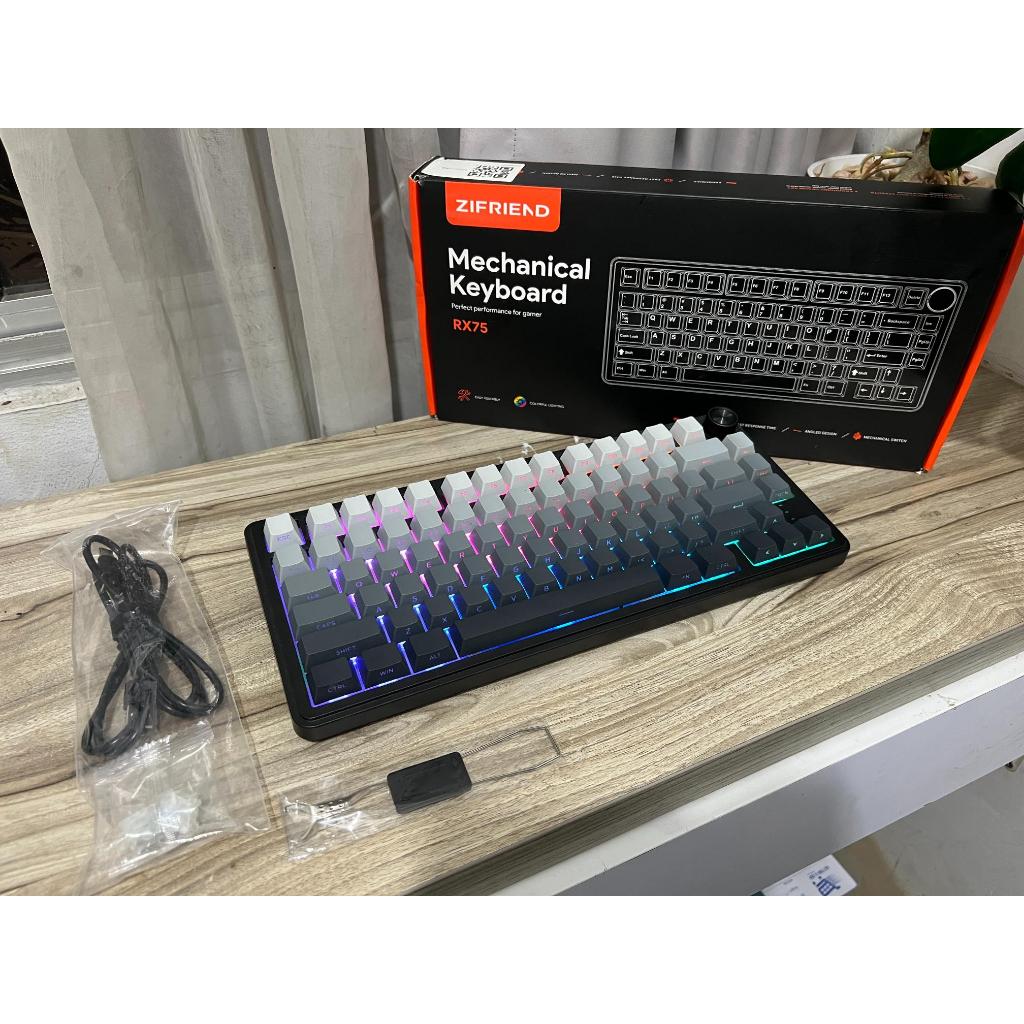 Keyboard mechanical Zifriend RX75pro