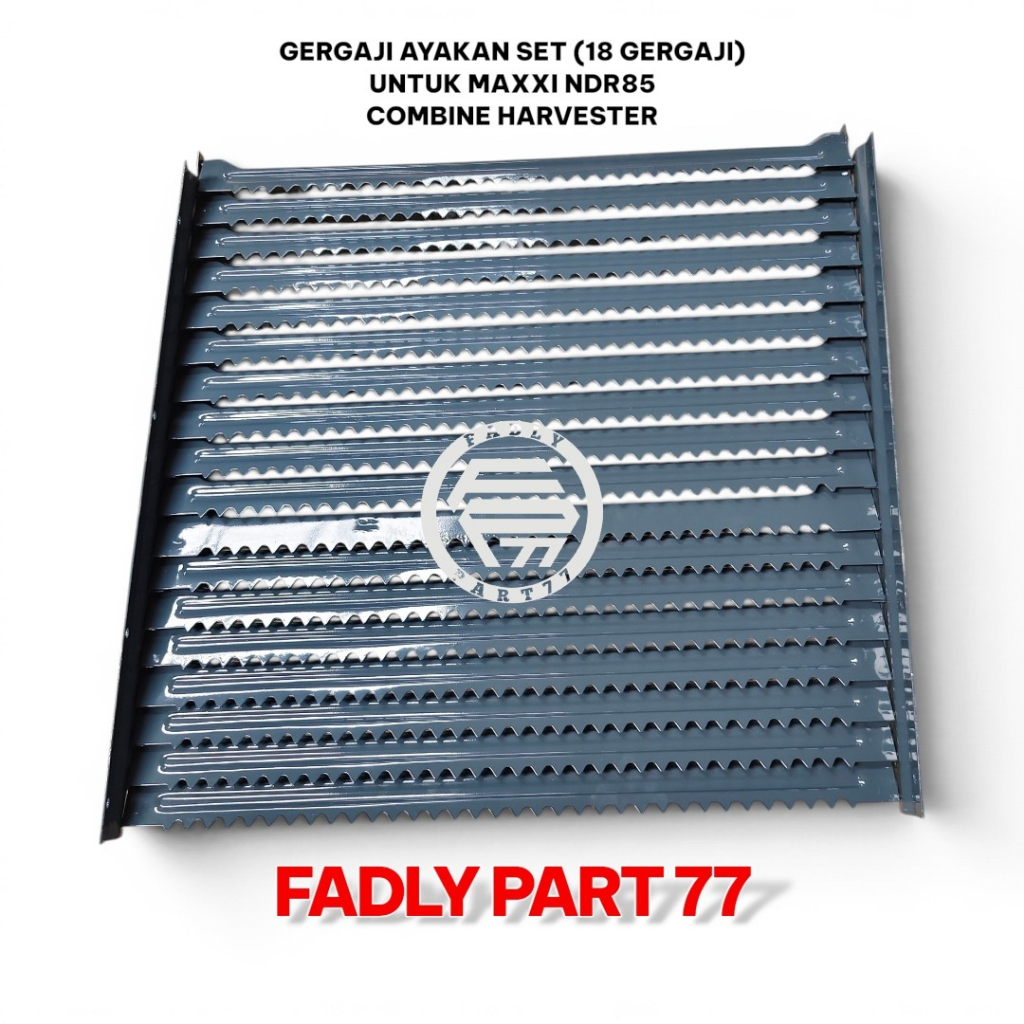 GERGAJI AYAKAN SET (18 GERGAJI) UNTUK MAXXI NDR85 COMBINE HARVESTER