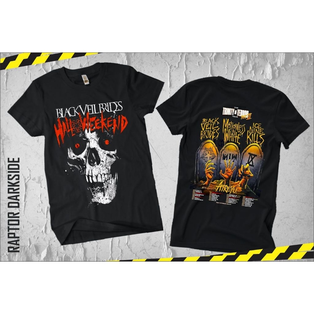 KAOS MUSIK BAND BVB TOUR | BAJU DISTRO PREMIUM 24
