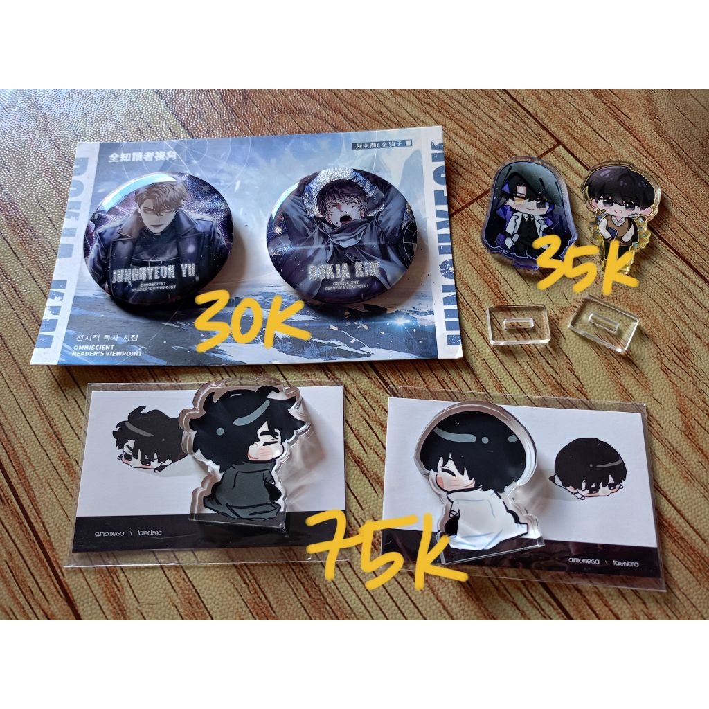 PIN/BADGE MINI STANDEE ACRYLIC STANDEE ORV JOONGHYUK DOKJA