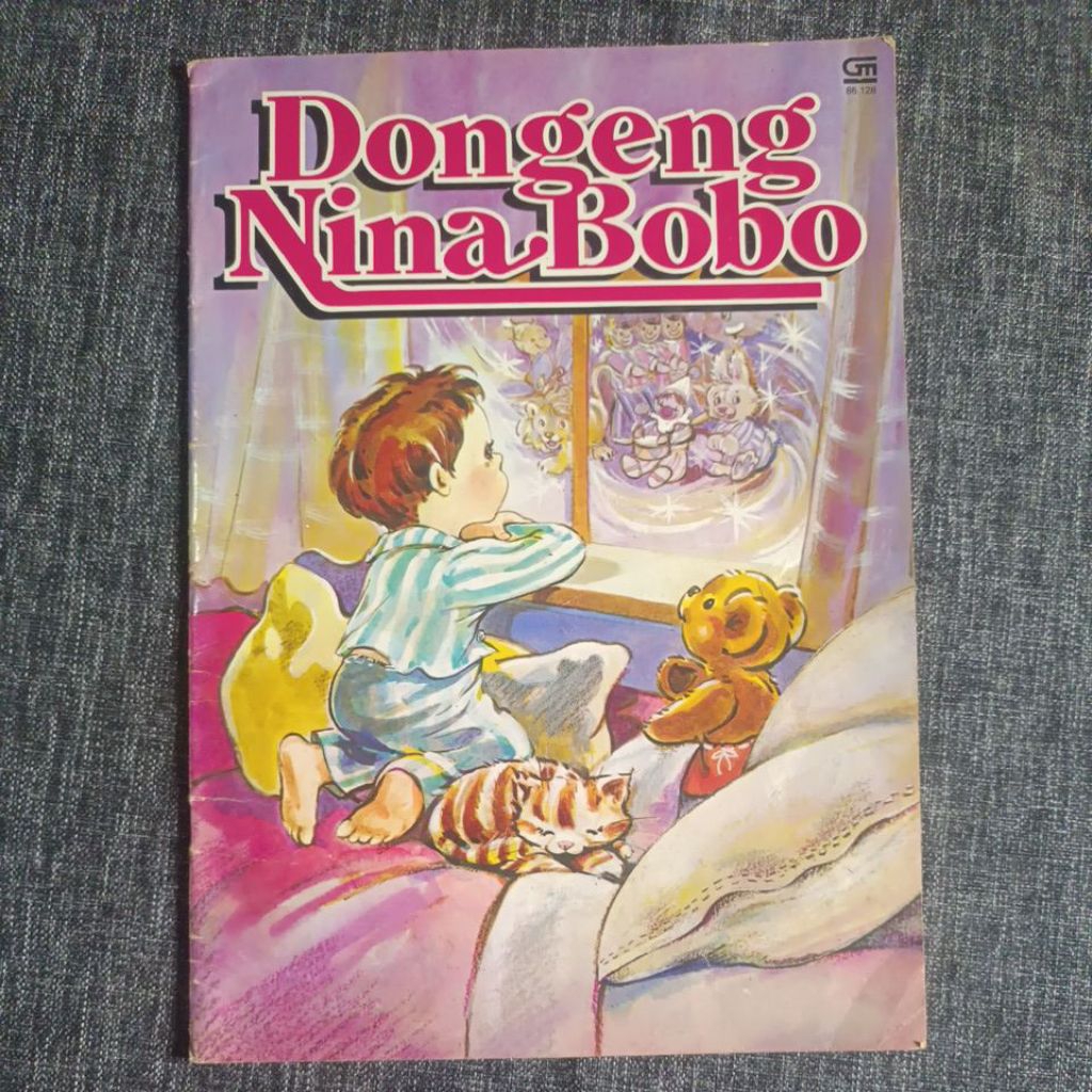buku jadul lawas nostalgia langka || dongeng nina bobo || cetakan thn 1984