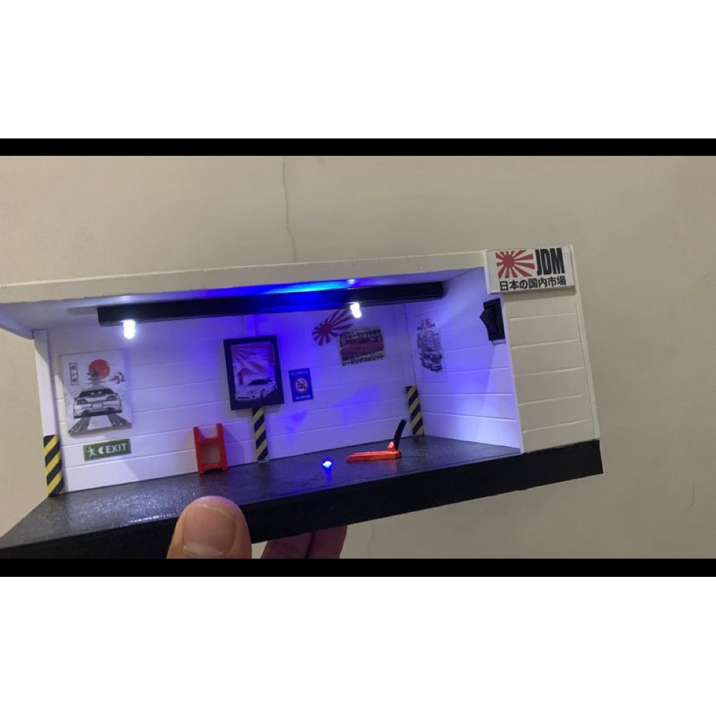 Diorama Garasi JDM