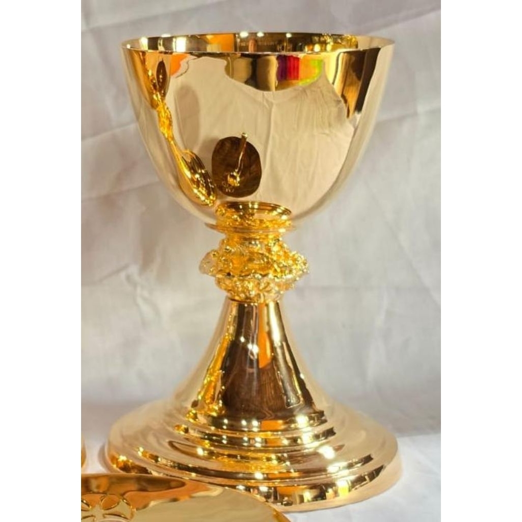 Set Piala Sibori Emas / 15 Cm/Kasula Romo Imam Katolik