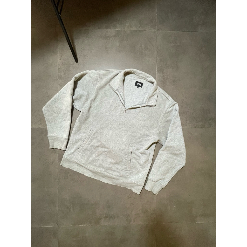 stussy quarter zip 2014