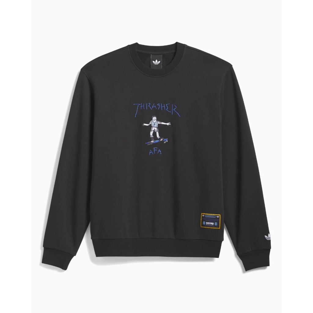 Argentina x Thrasher Crewneck Black Original (100% Authentic)