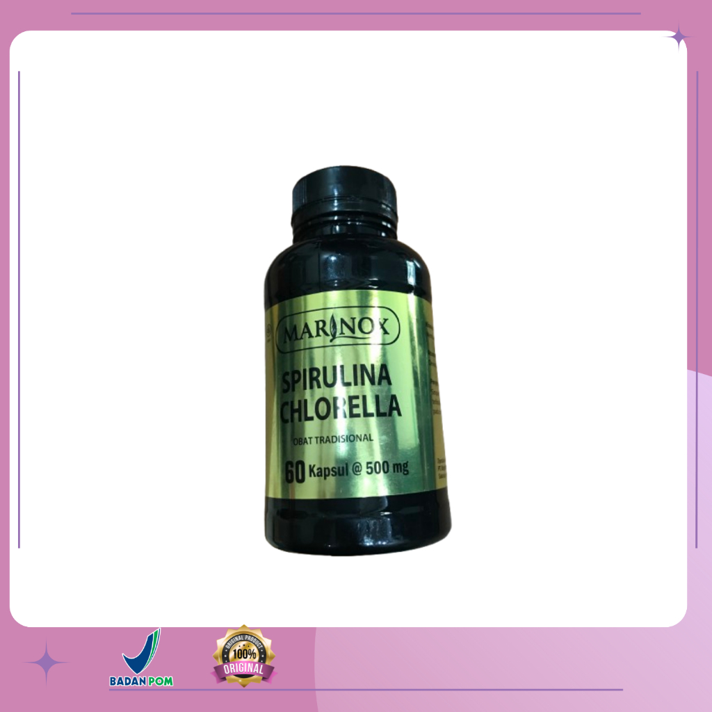 MARINOX SPIRULINA CHLORELLA 500 MG - 60'S