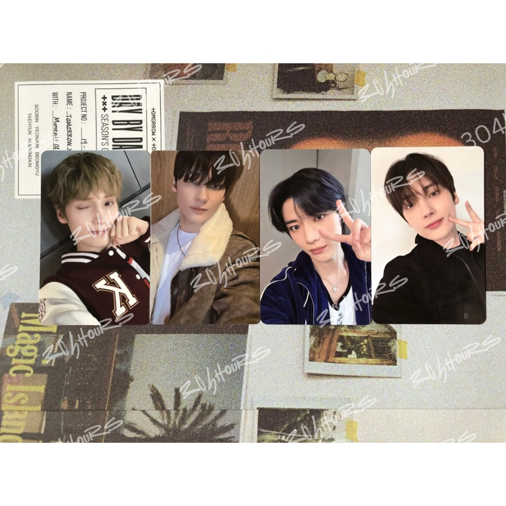 Ready Stock | [Official] Photocard TXT The Star Chapter: Together LD Withmuu R1 Weverse R2 Music Kor