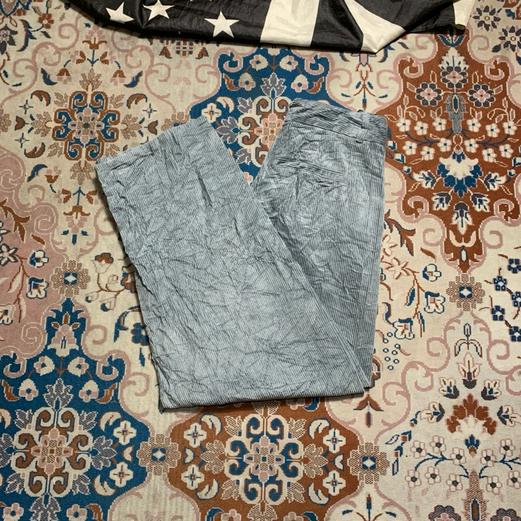CORDUROY PANTS GU REGULAR FIT