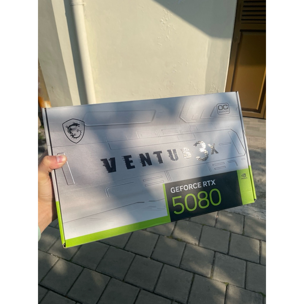 VGA RTX 5080 WHITE MSI VENTUS 3X OC EDITION