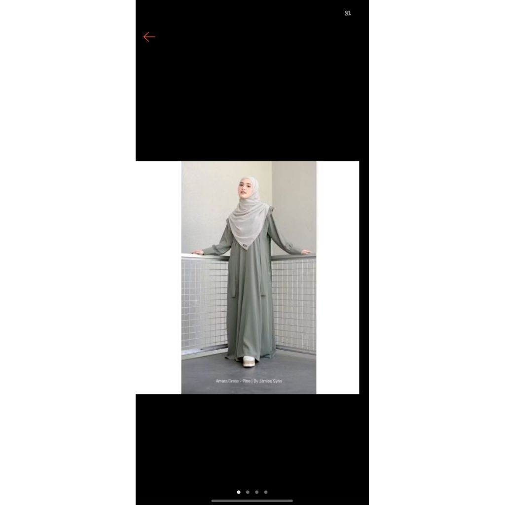 gamis jamise size M