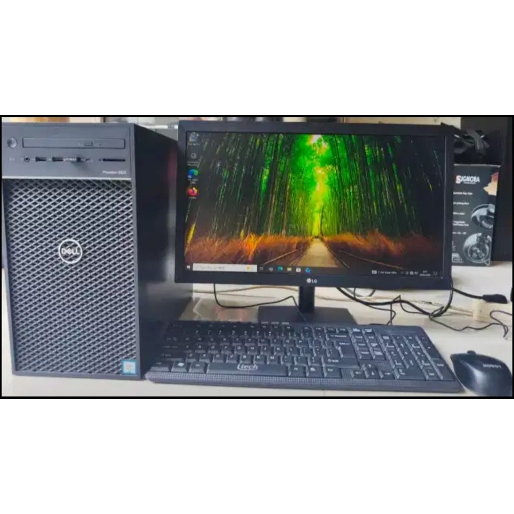 Dell Precision 3630 Tower Xeon E-2174G Nvdia Quadro Komputer Design Autocad Tekla