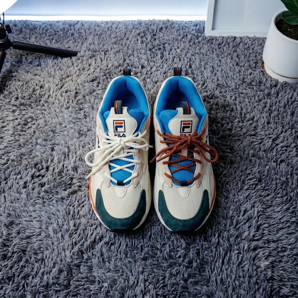 Sepatu Sneakers Wanita FILA Ray Tracer Original 37.5 PL Koleksi Pribadi