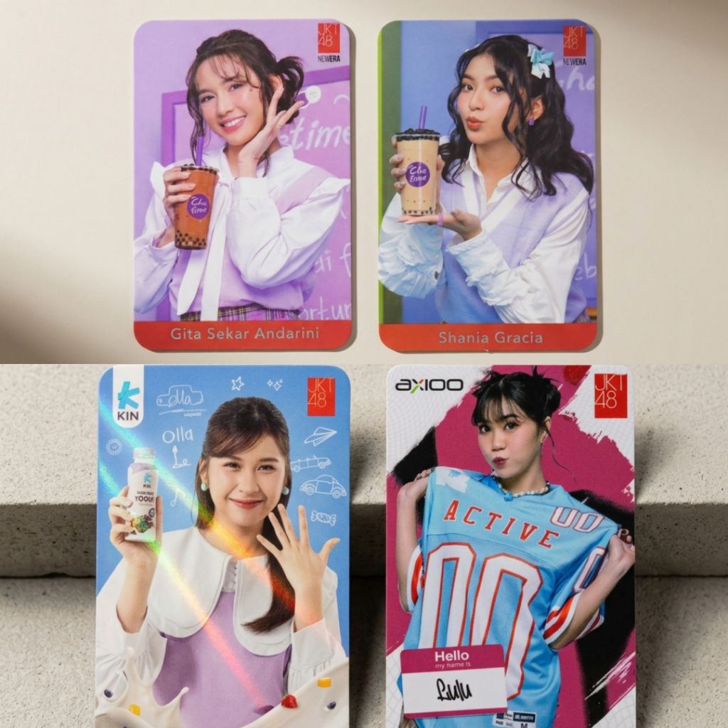 Photocard Pc Official Jkt48 Chatime Kin Yogurt Axioo murah