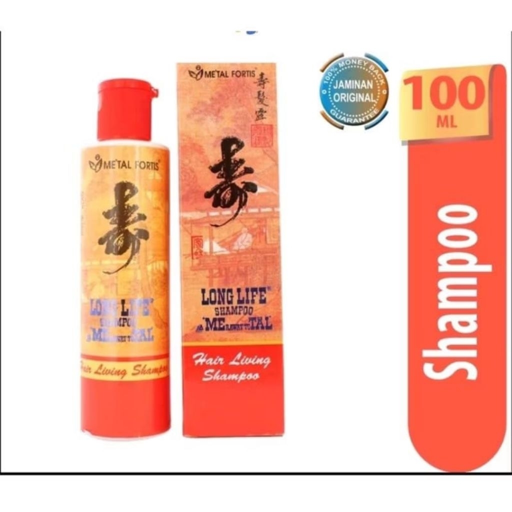 Shampo Penumbuh dan Pemanjang Rambut | shampo Metal Fortis 100 ml