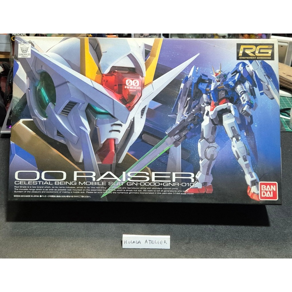RG OO raiser 1/144 gundam OO bandai