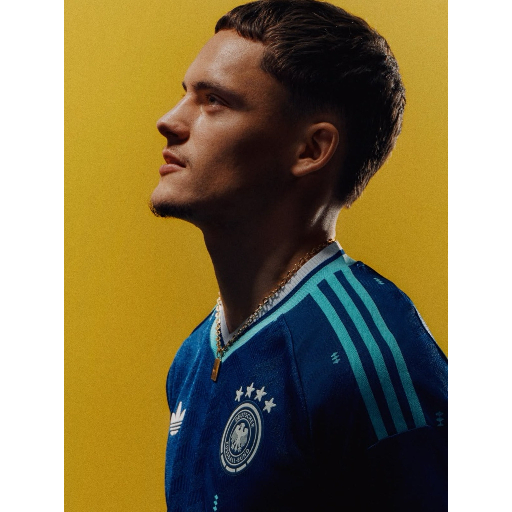 Germany Away Jersey World Cup 2026 | Retro | Vintage Edition | Jersey Bola | Authentic Jersey | Jers