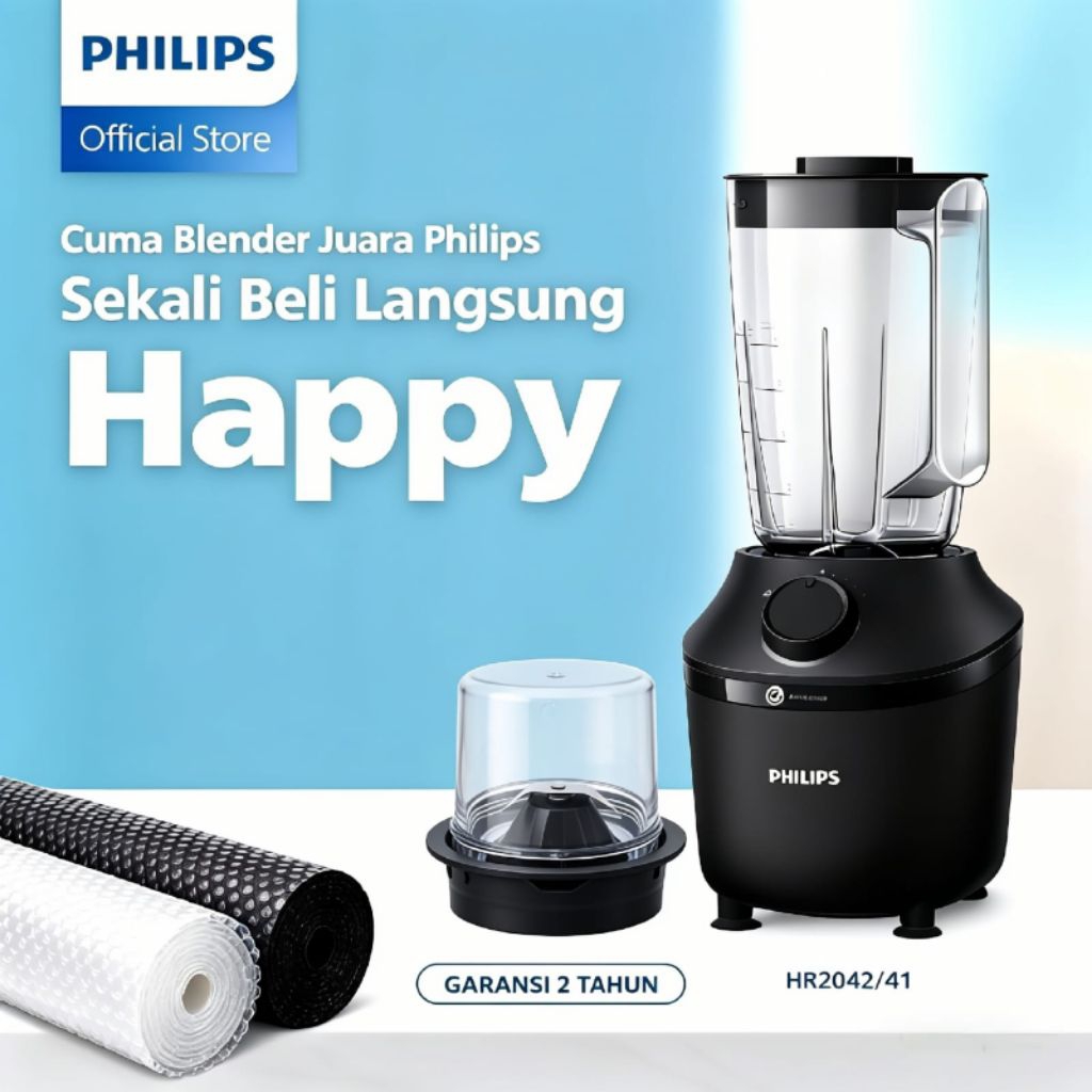 promoblender philip hr 2042/41 1,2 L 3000 series blender jus blender juicer