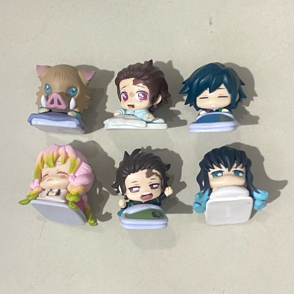 [READY STOCK] onemutan official giyu mitsuri tanjiro muichiro inosuke gachapon mini figure