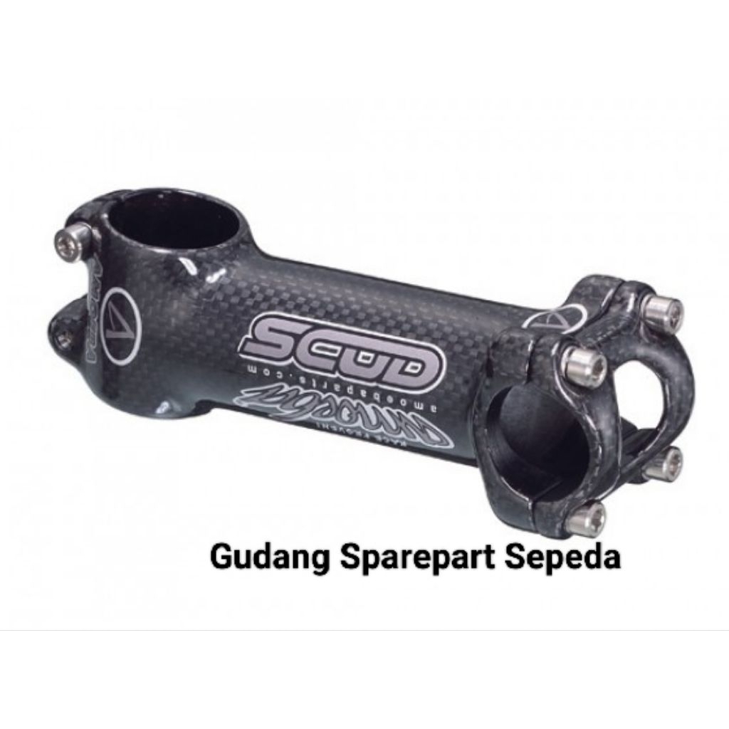 Stem Amoeba Scud Aluminum Carbon 25.4x75mm OverSize