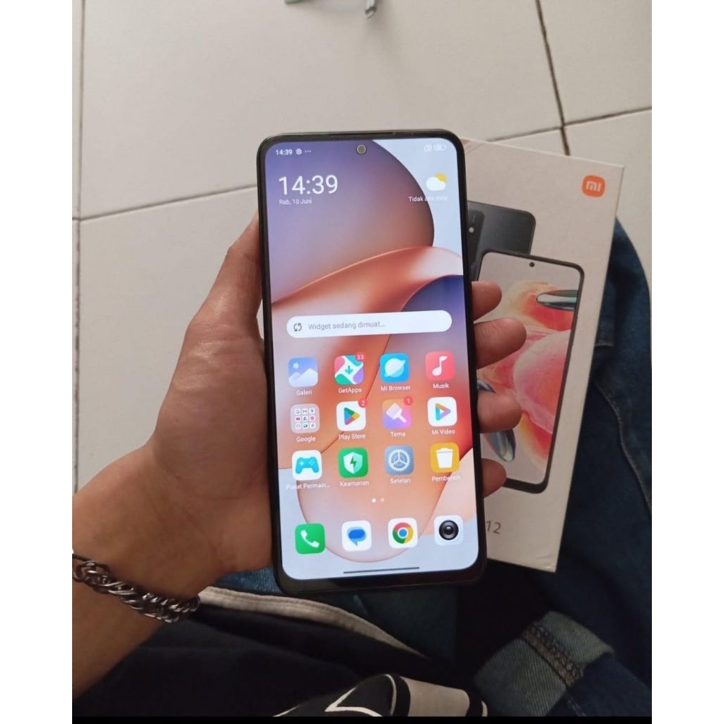 Xiaomi redmi note 12 8/128 second original like new