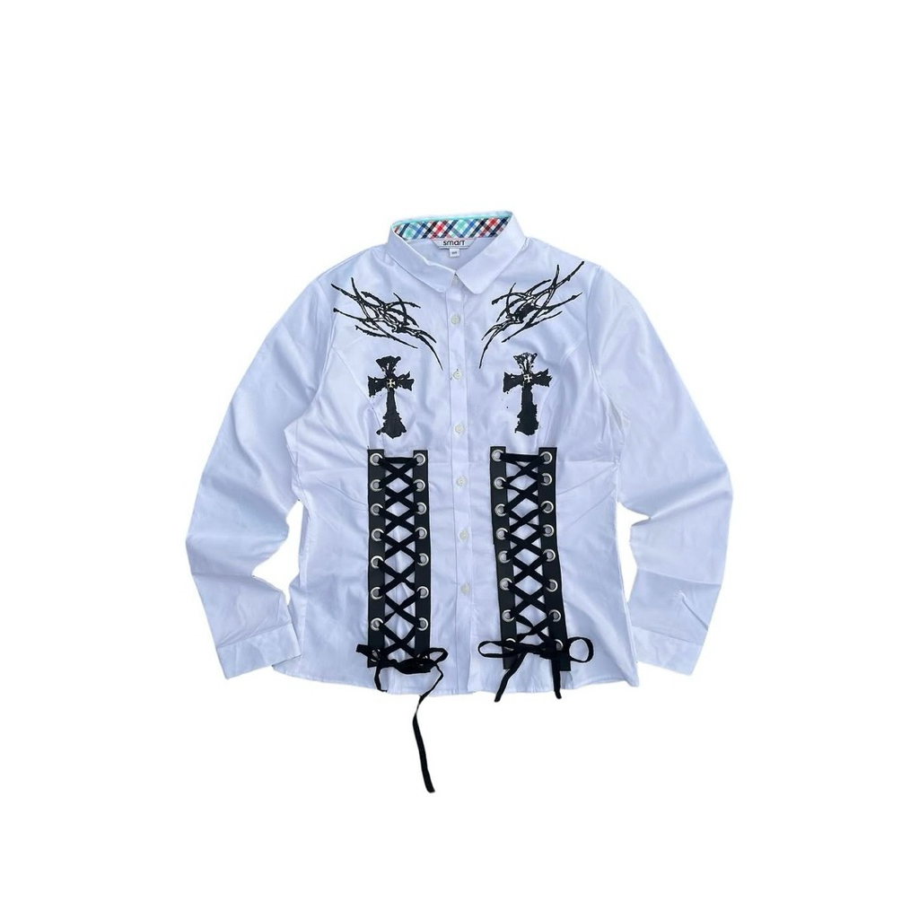 Reworked Shirt Punk Goth Alternative Grunge Cybersigilism