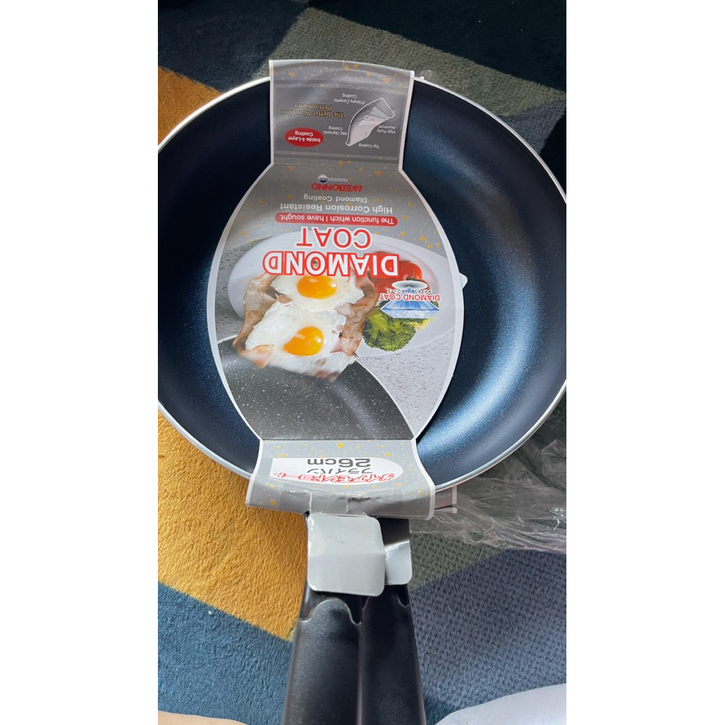 wok pan diamond