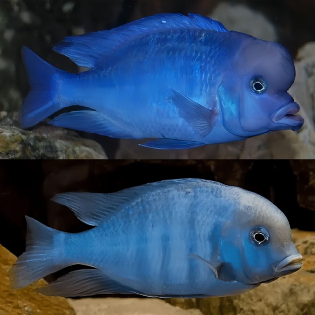 Blue Moori Dolphin Cichlid