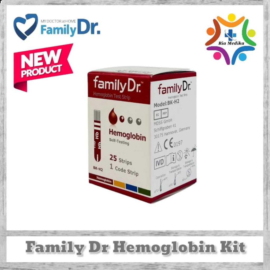 Strip Family Dr Hemoglobin  Refill Hemoglobin Family Dr  HB Family Dr