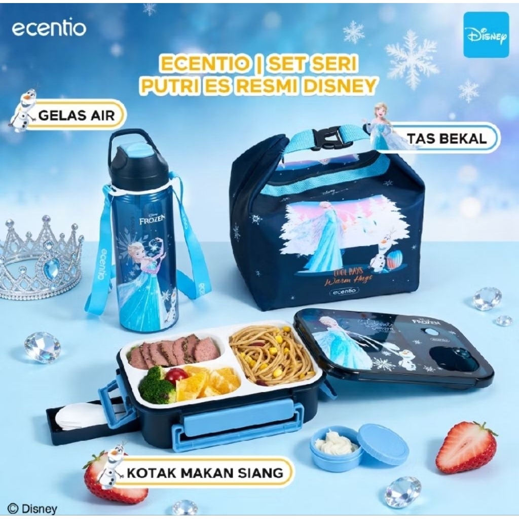 ECENTIO ELSA SERIES LUNCH BOX ANAK 800ML