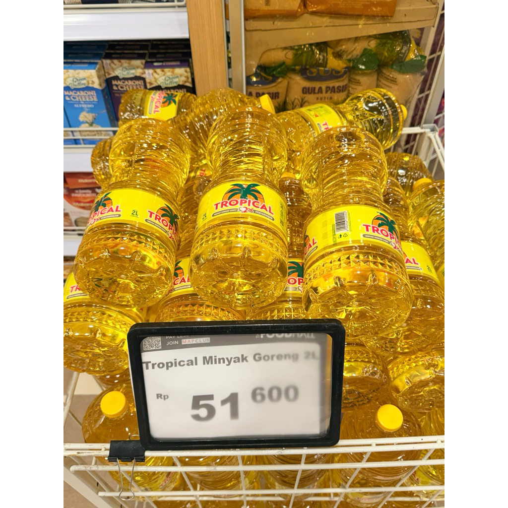 INSTANT MINYAK TROPICAL 2 LITER - MINYAK GORENG TROPICAL - MINYAK MAKAN TROPICAL