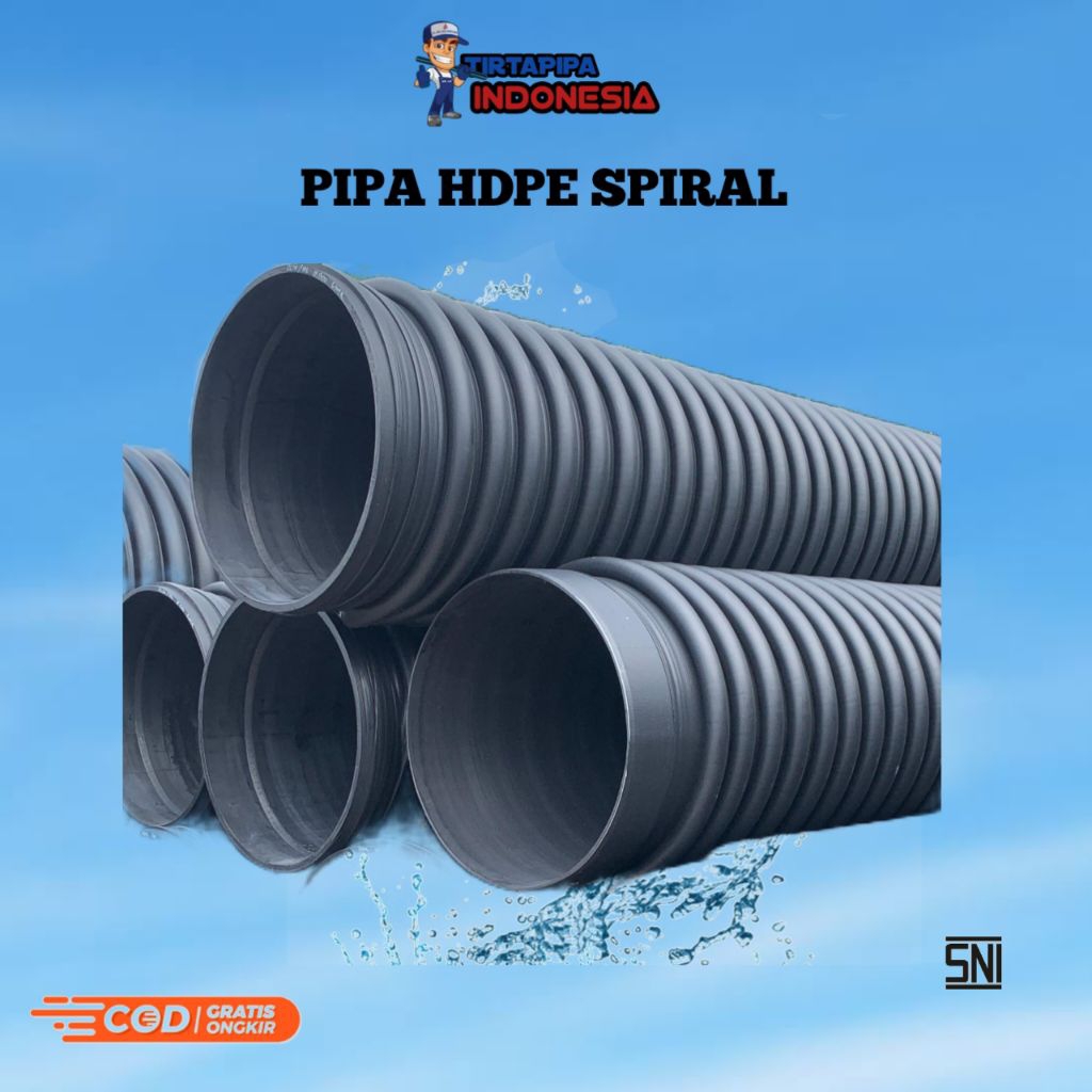 PIPA HDPE SPIRAL DIAMETER 1400MM SN4