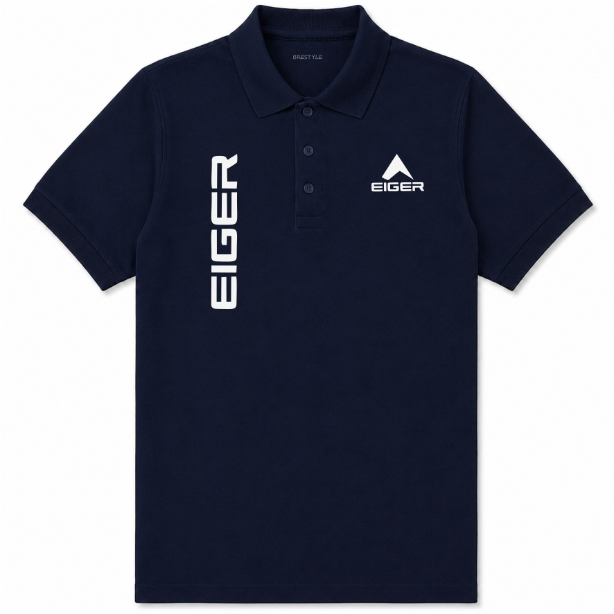 POLO SHIRT BASIC BAJU POLO REGULER COTTON COMBED HITAM PUTIH ABU MISTY NAVY COKLAT