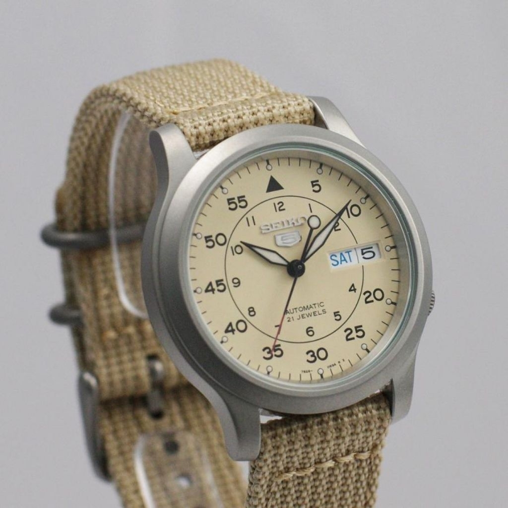Seiko 5 Sports SNK803K2 Beige Dial