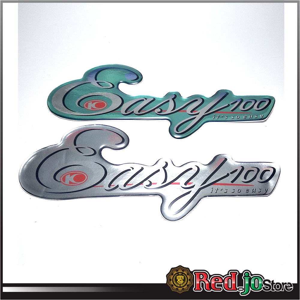 Stiker Kymco Easy 100 | Stiker Kymco | Stiker Emblem Kymco | Sticker Resin Kymco | Sticker Motor