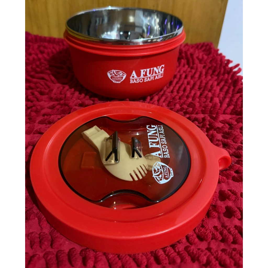 Mangkok Bakso Afung PRJ 2025 - Merah