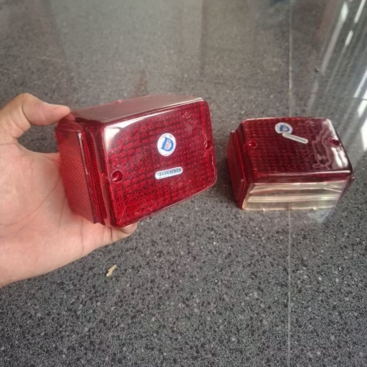MIKA STOPLAMP STOPAN YAMAHA DT 100 DT 125 NOS STOK LAMA SUPER TEBAL TAHAN BENSIN