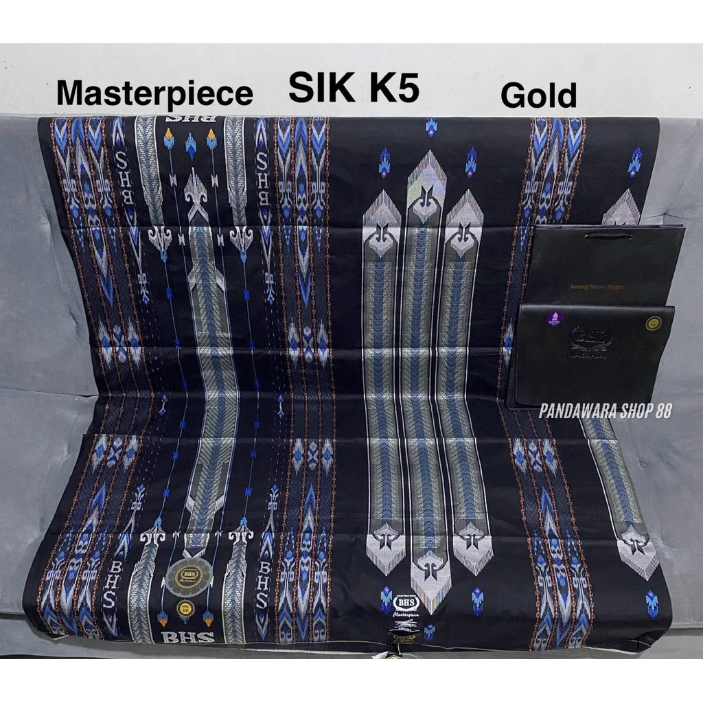 [PROMO]SARUNG BHS MASTERPIECE SIGNATURE ROYAL GRADE GOLD SILVER